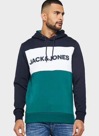 Colour Block Hoodie 