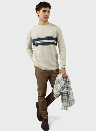 Striped Sweatshirt