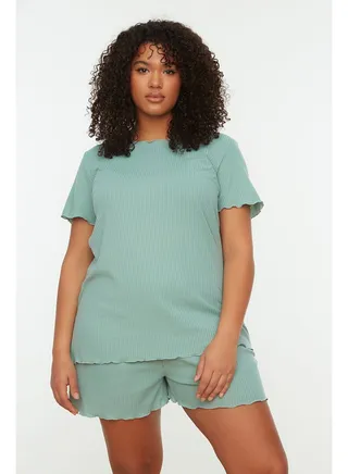 Mint Knitted Pajama Set TBBSS22PT0216 