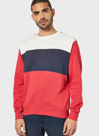 Color Block Sweatshirt