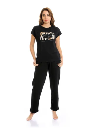 Women'S Capri Pajama Set 