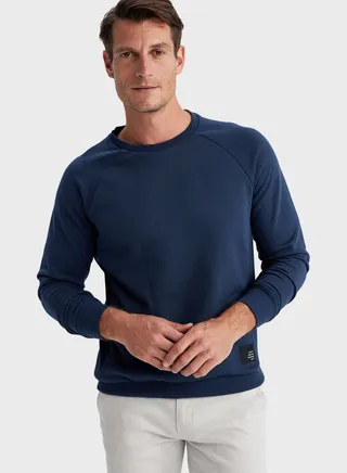 Crew Neck Knitted Sweater 