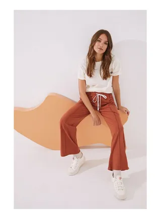 Snoopy cotton long pants 