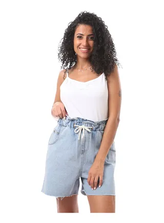 Chest Scrunch With Straps Parasola Pajama Top 