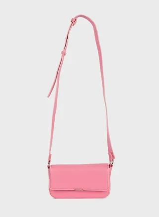 Woman Faux Leather Crossbody Bag