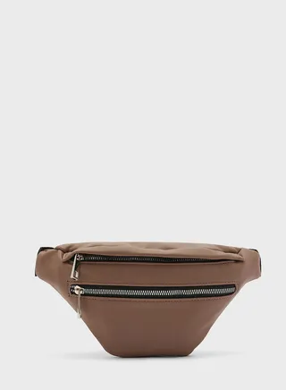 Faux Leather Waistpack