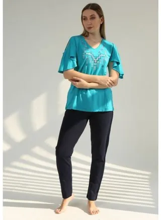 Summer viscose pajamas 