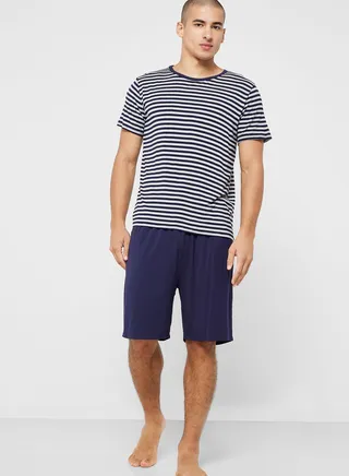 Stripe Nightwear Set 