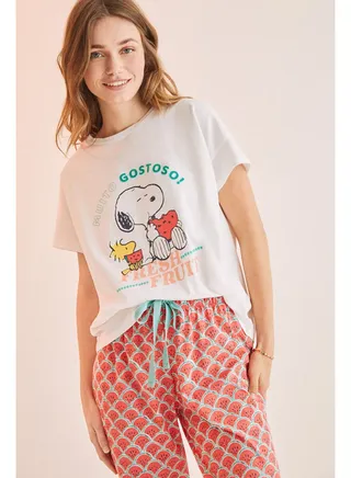 Snoopy pajamas watermelons 