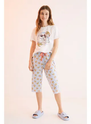 Pink Panther pirate bananas pajamas 