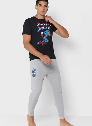 Captain America  Sustainable Pyjama Set 