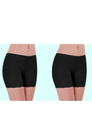 2 Pieces Women Seamless Boyshort Panties Invisible Hipster Silky Smooth Underwear H218 