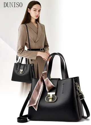 Women's Fashion Handbag Faux Leather Crossbody Bag For Women Large Capacity Tote Bags Top Handle Satchel Fashionable Travel Shoulder Bag For Ladies 
