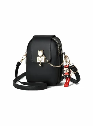 Crossbody Bags, Stylish Ladies Mini body Bag with Adjustable Strap, Lightweight, Solid Pattern, Mini Shoulder Bag Waterproof Purse Pouch Bag, Multipurpose Handbags 