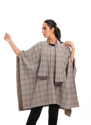شال شتوي انيق مثلك 