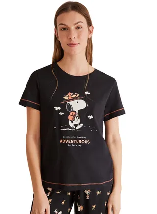 Cotton Snoopy pajamas 