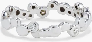 18-Karat White Gold Diamond Ring