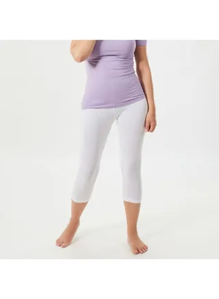 Mojo Women's Pantacourt Comfortable White 