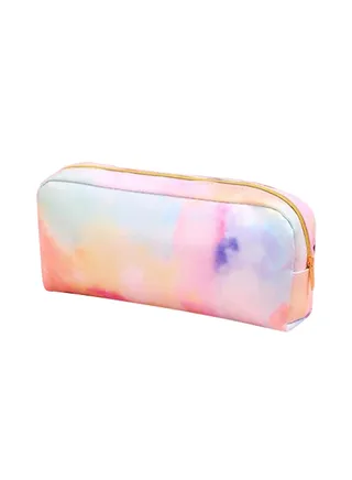 Stationery Storage PU Pencil Case Multicolour 