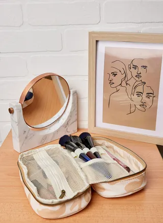 Luca Mixed Recycled Pu Pencil Case 