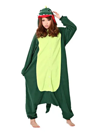 Dinosaur Themed Onesie Green 