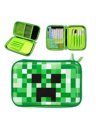 Pencil Case Boys School Supply Organizer Cool Pen Box Holder 