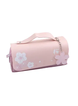 Kawaii Cherry Blossom Pencil Bag, Pink Sweet Pencil Case, Large Capacity Stationery, Pouch School Supplies Makeup Bag, Large Capacity Pencil Case, Pencil Pouch Pen Bag for Teen Girls Boy 