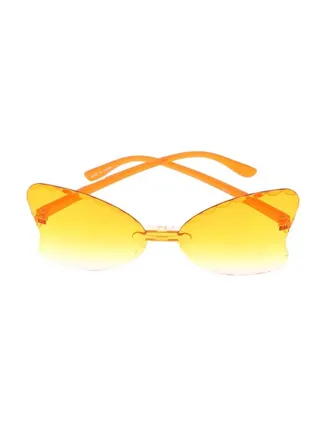 Girls' Asymmetrical Frame Sunglasses B-73J 
