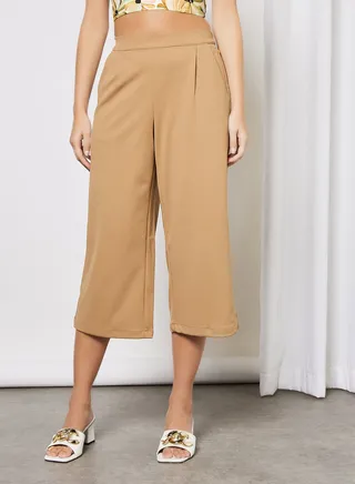Culotte Pants Brown 