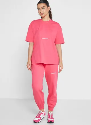 Knitted Logo Pants 