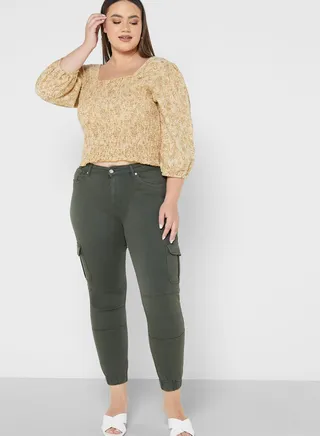 Pocket Detail Pants 