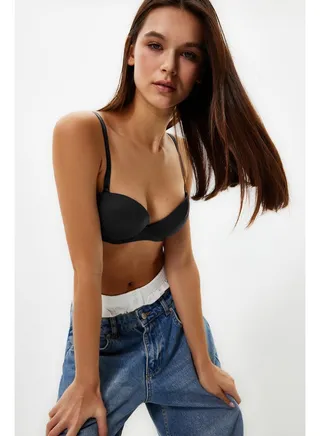 Bra - Black - Reinforced / Push-up 