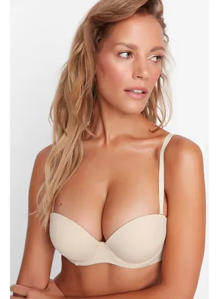 Bra - Beige - Reinforced / Push-up 