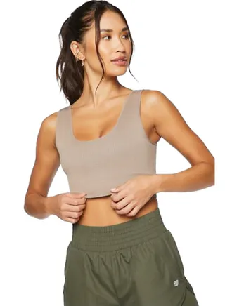 Seamless Longline Sports Bra 