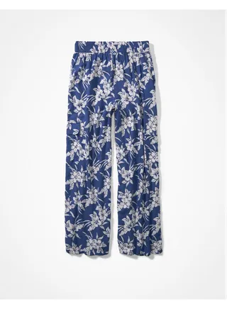 AE Super High-Waisted Cargo Wide-Leg Pant 