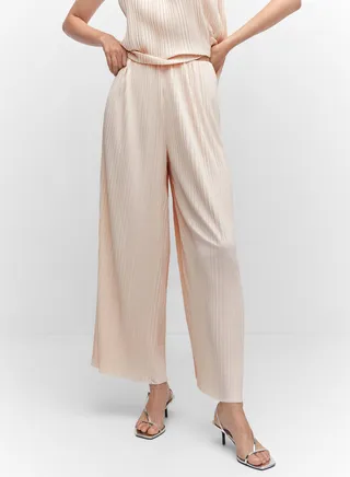 High Waist Wide Leg Pants 