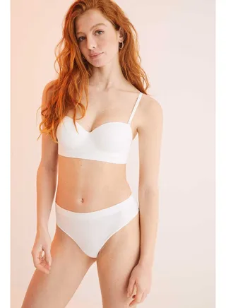Seamless strapless bra 
