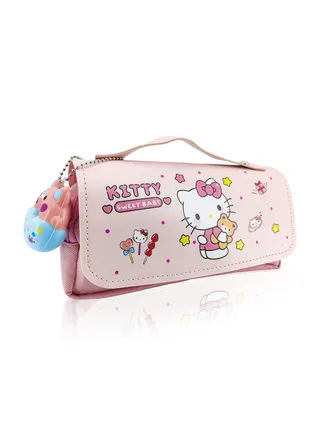Cute Pencil Pouch, Kawaii Big Pencil Case Cute School Supplies Is a Great Gift for Kids Offices and Schools Suitable for Girls Pencil Case 