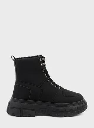 Lace Up High Top Sneakers