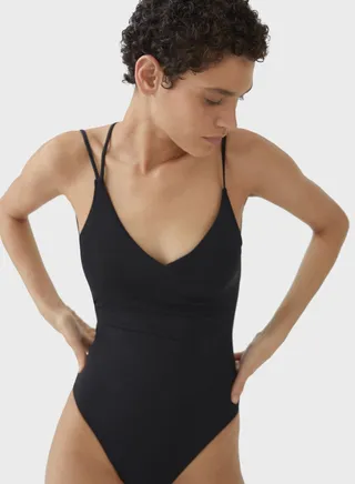 V-Neck Swimsuit 