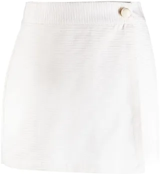 Wrap-Front Cotton Shorts