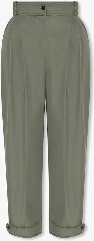 High-waisted Trousers