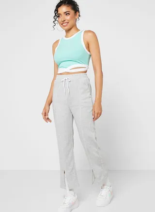 Jogger Style With Seam Slit 