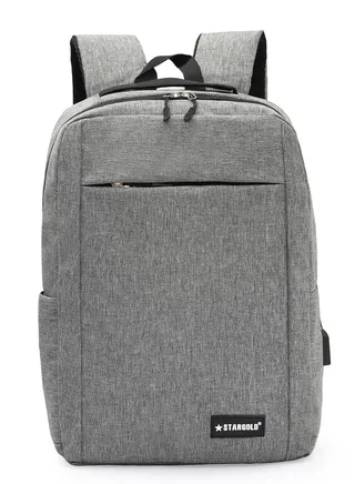 Travel Laptop Backpack Durable Business Backpack Bag With USB Port Unisex Fits 13 Inch Laptop 