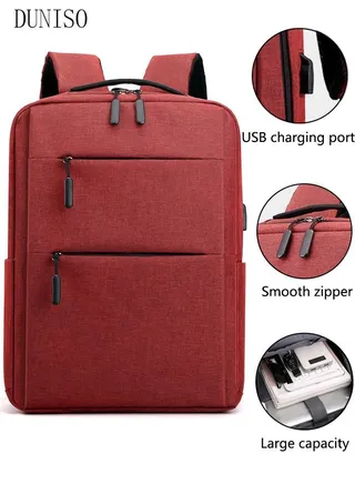 Travel Laptop Backpack Business Anti Theft Slim Durable Computer Backpack with USB Charging Port Water Resistant College School Computer Bag Gifts for Men & Women Fits 15.6 Inch Notebook 