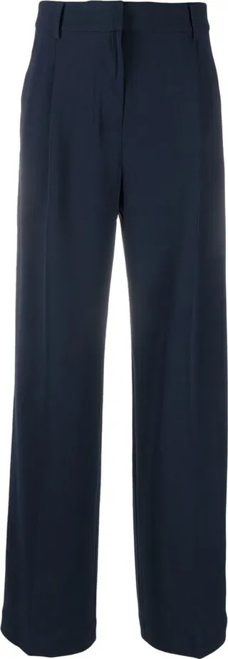 Straight-Leg Tailored Trousers