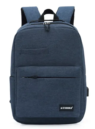 Travel Laptop Backpack Durable Business Backpack Bag With USB Port Unisex Fits 13 Inch Laptop 