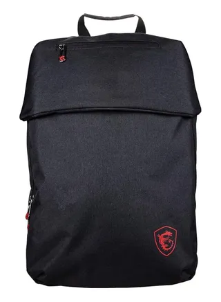 MSI Stealth Trooper Backpack, Black, 15.6 Pulgadas 