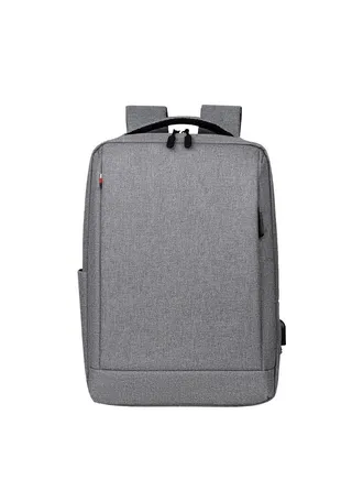Men's Business High Capacity Computer Waterproof USB Charging Multifunctional Backpack 
