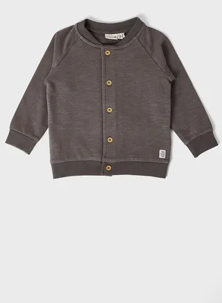 Infant Button Down Long Sleeve Cardigan 